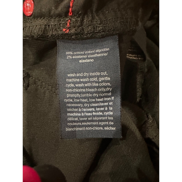 Women's Tommy Hilfiger Black Corduroy Pants Size 10 - Picture 5 of 5